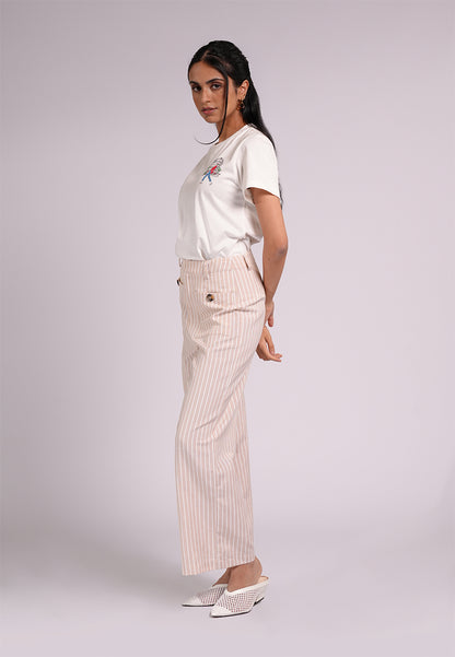 Summer Tees 2026 Odesa Short Sleeve Shirt Top(White)