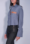 DNM Studios x Raxenne Pedilum Long Sleeve Top (Chambray)