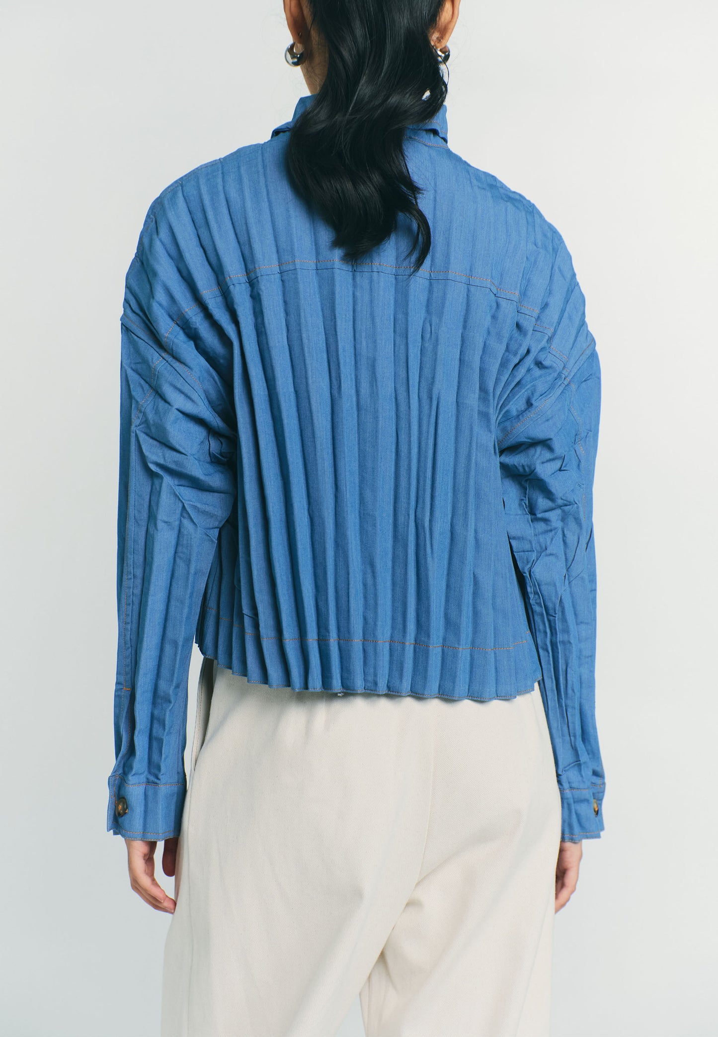 RAF Plummet Long Sleeve Top (Chambray)
