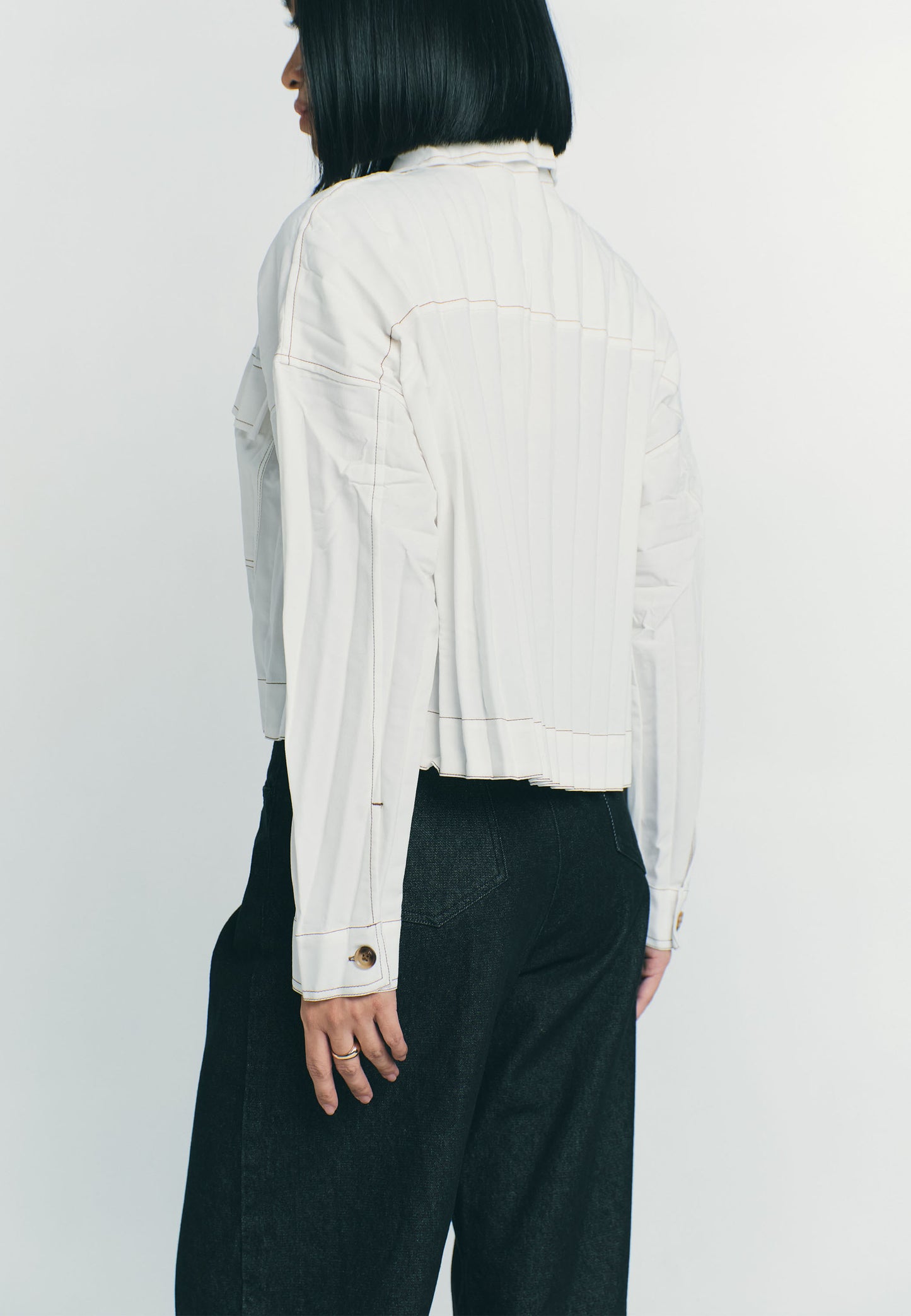 RAF Plummet Long Sleeve Top (White)