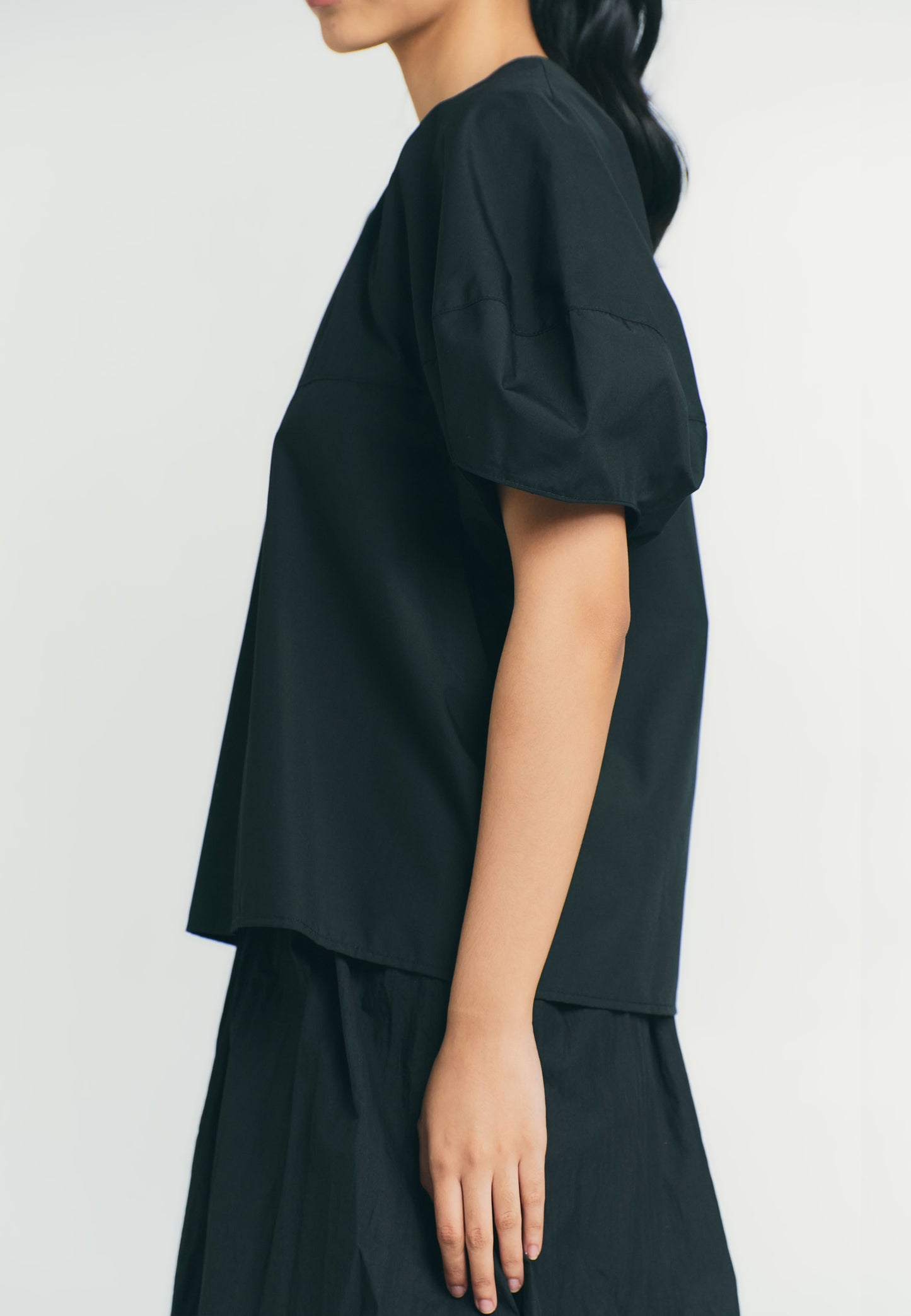 RAF Quaint Short Sleeve Top (Black)