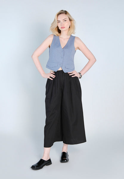 Raf Fara Sleeveless Vest Top (Blue)