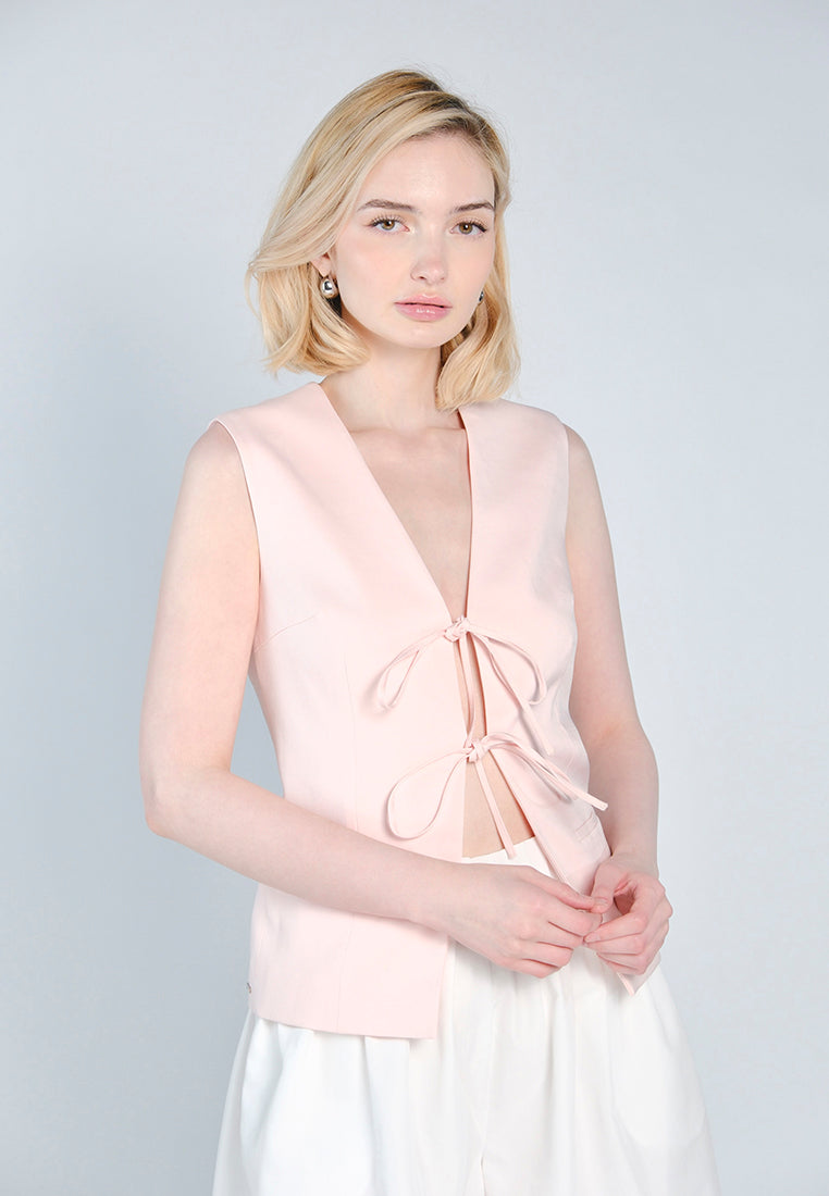 Raf Fletcher Sleeveless Top (Light Pink)