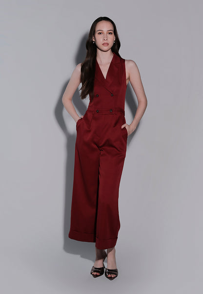 Femina The Huntress Sleeveless Pantsuit (Red)