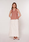Andrix Sleeveless Top (Taupe)
