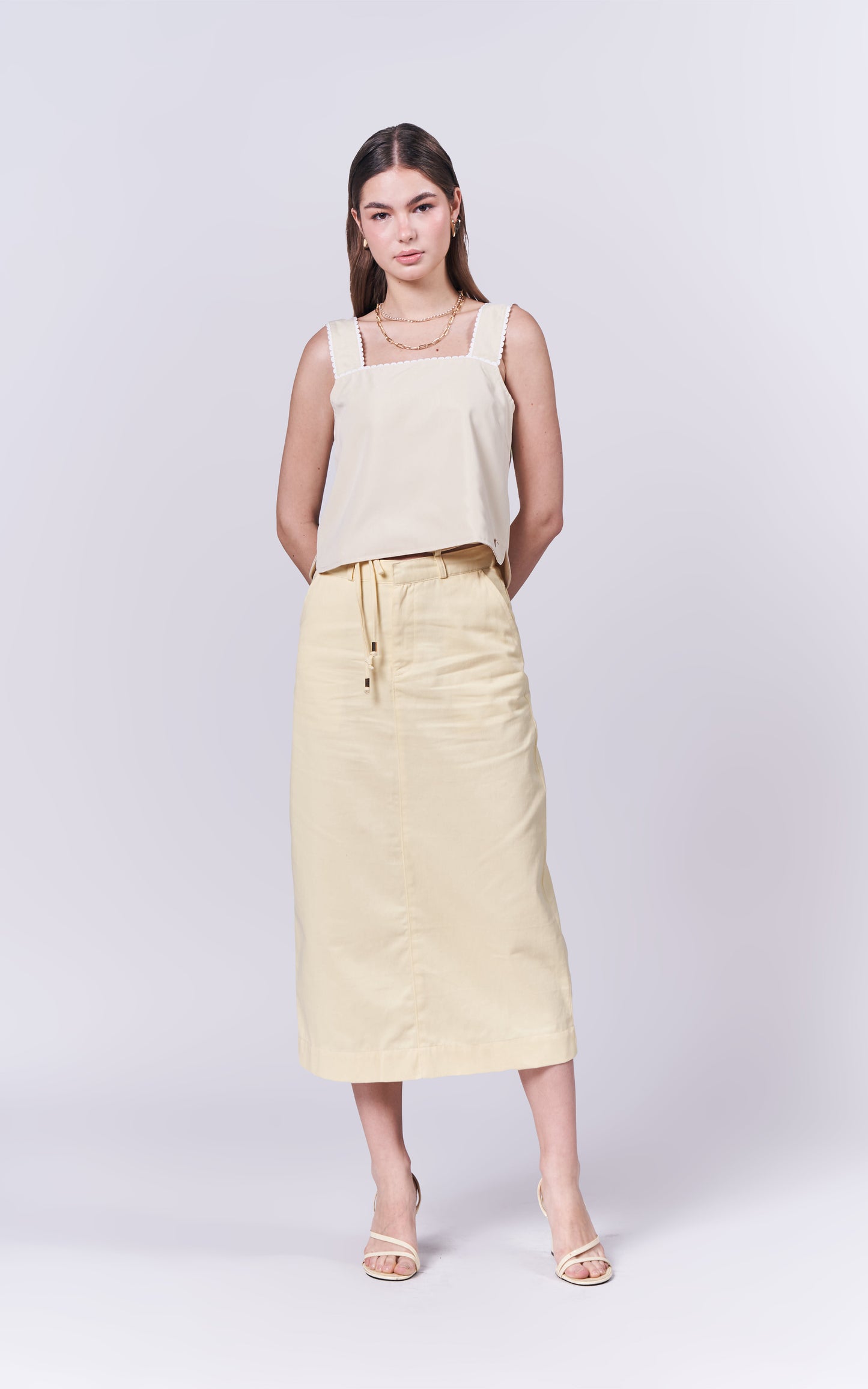 Almare Ashdale Skirt (Butter)