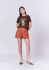 Almare Audrina Shorts (Rust)