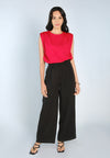 Mark Bumgarner X Vania Romoff For Plains & Prints Ava Sleeveless Top (Red)