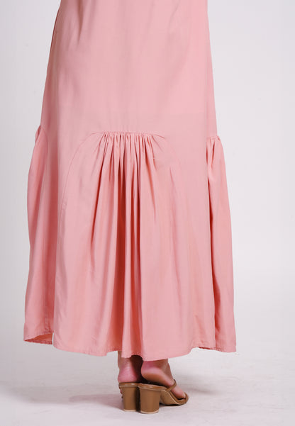 Beric Sleeveless Dress(Salmon)
