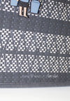 Plains & Prints × Pete Rich Tote Bag W/ Charm (Black/Cream)