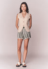Solstice Brighton Shorts (Green/Cream)
