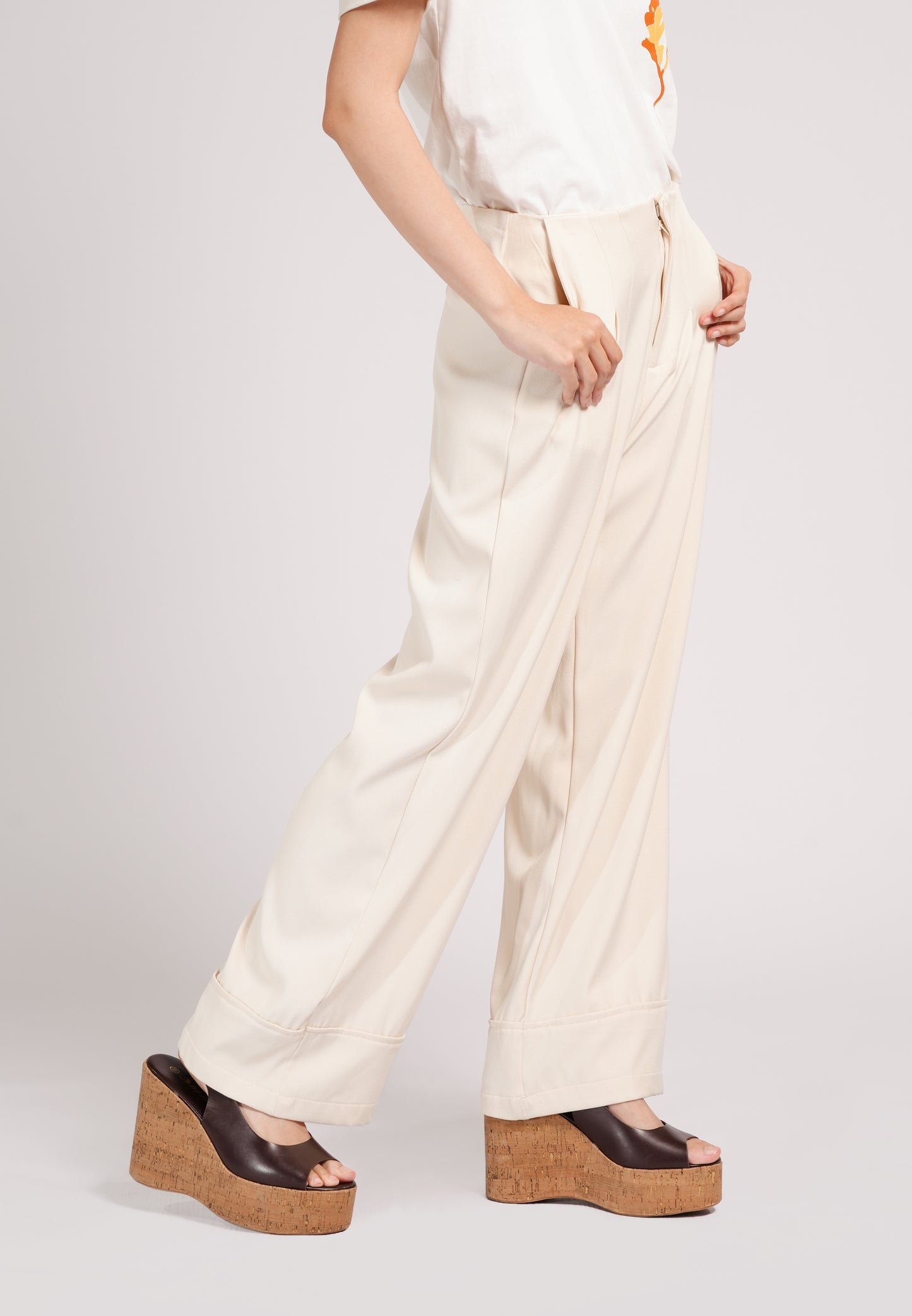 Chey Pants  (Cream)
