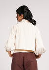 Connor Quarter Sleeve Cardigan (Cream)