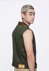 Plains & Prints x Randolf Cupid Sleeveless Vest Top (Green)