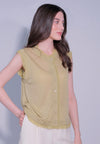 Raf Divva Sleeveless Top (Lime)
