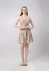 Drewe Sleeveless Dress (Khaki)