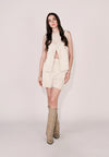 Camp Dunkirk Sleeveless Top (Cream)