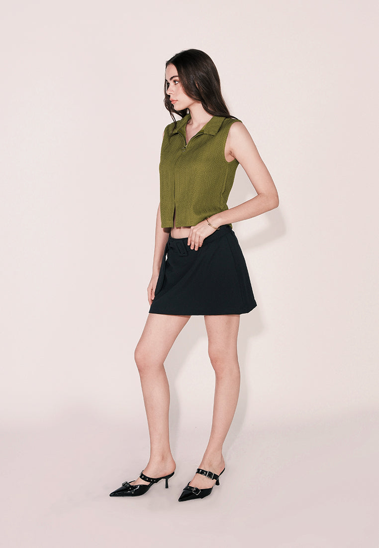 Camp Eann Sleeveless Top (Avocado)