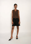 Archetype Edell Sleeveless Top (Choco Brown)