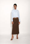 Archetype Emmie Long Sleeve Top (Light Blue)