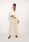 Archetype Emmie Long Sleeve Top (White)