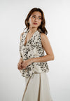 Everlea Sleeveless (2-way) Top (Printed Cream)