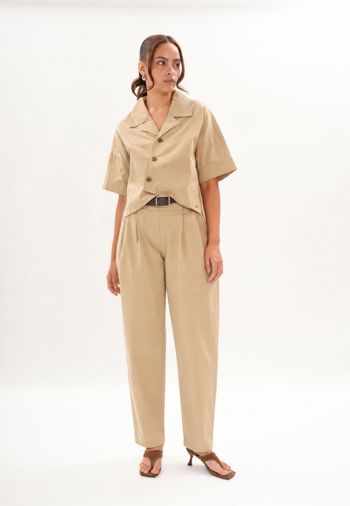 Foxy Pants  (Khaki)
