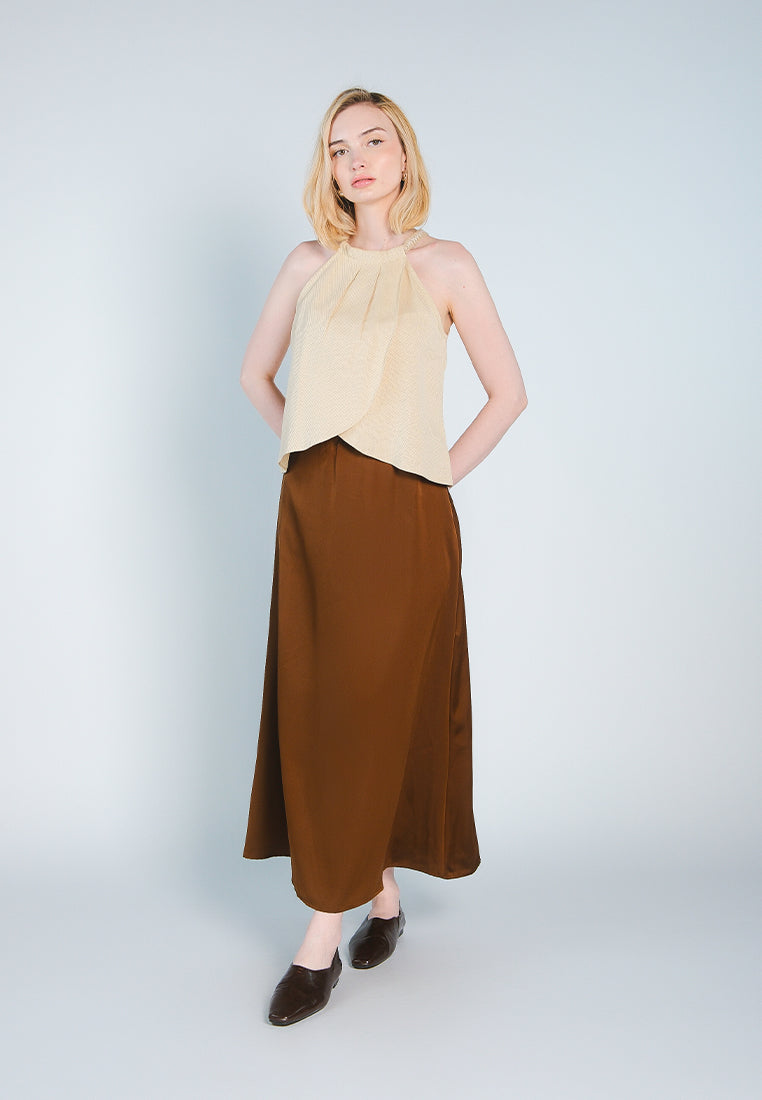 Nobleza Fuentes Skirt (C. Brown)
