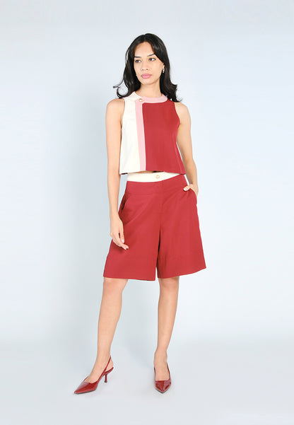 Nobleza Furn Shorts (Maroon)