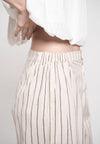 Gambry Pants (Striped Cream)