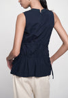 Gibson Sleeveless Top (Navy)
