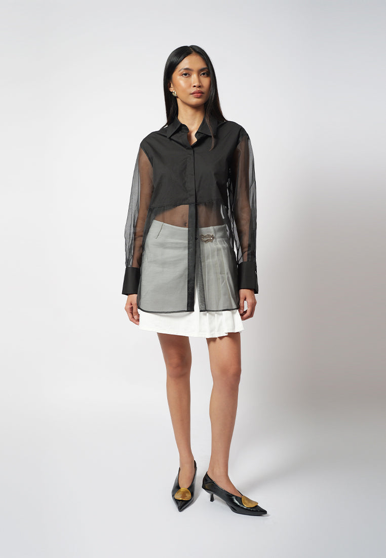 Raf Ging Long Sleeve Top (Black)