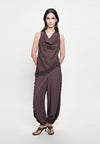 Giorgia Pants (Printed Brown)