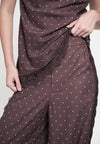Giorgia Sleeveless Top (Printed Brown )