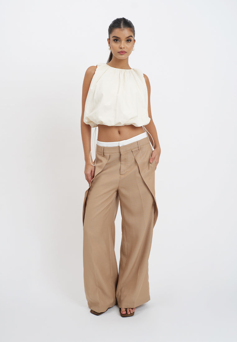 Raf Gio Sleeveless Top (Cream)