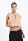 Raf Gio Sleeveless Top (Khaki)