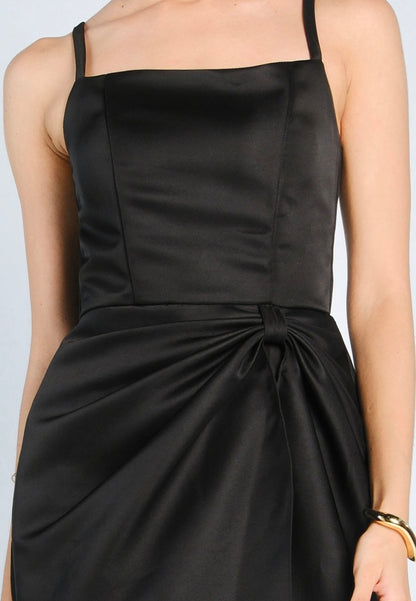 Mark Bumgarner X Vania Romoff For Plains & Prints Grace Sleeveless Dress (Black)