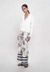 Greece Pants (Printed Taupe)