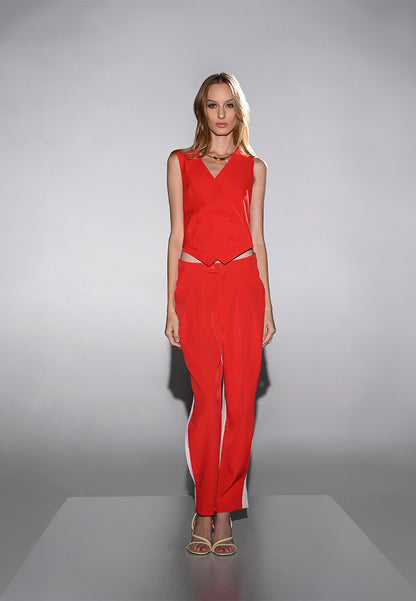 RAF Heze Sleeveless Top (Red)