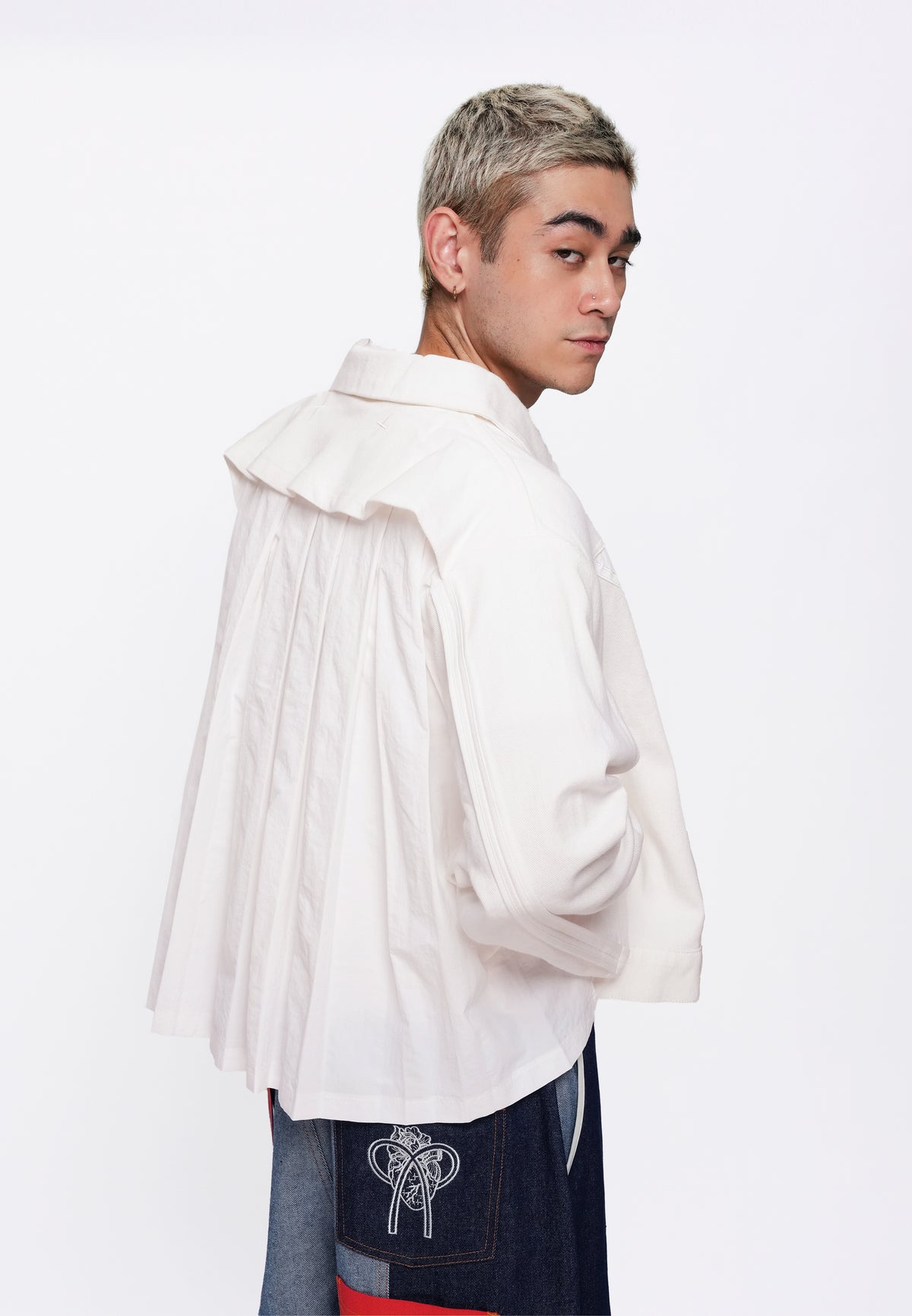 Plains & Prints x Randolf Hero Long Sleeve Jacket (Offwhite)