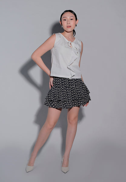 Holiday 2025 Ibhya Sleeveless Top (Off White)