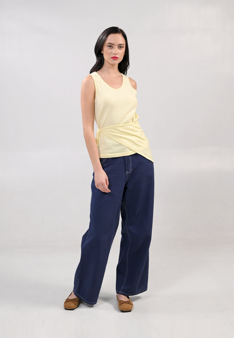 Holiday 2025 Iliah Sleeveless Top (Butter)