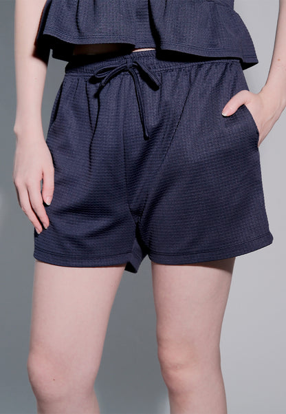 Holiday 2025 Imma Top And Shorts Set Top (Navy)