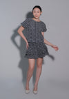 Holiday 2025 Infinity Short Sleeve Top (Navy)