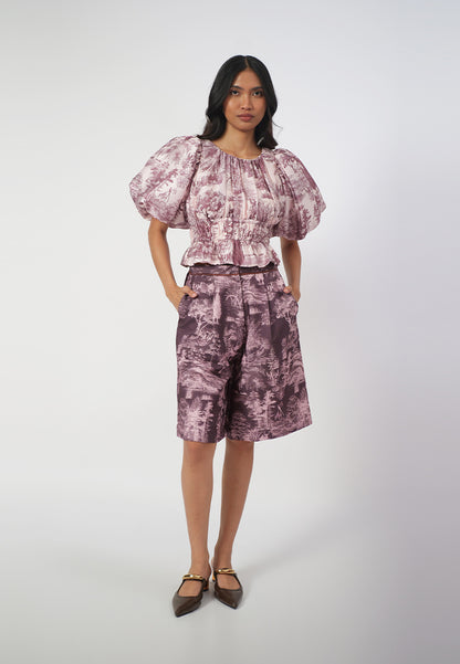 Raf Ivetta Short Sleeve Top (Multi)