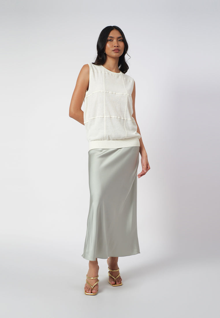 Raf Ivette Sleeveless Top (Off White)