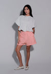 Holiday 2025 Jab Short Sleeve Top (Off White)