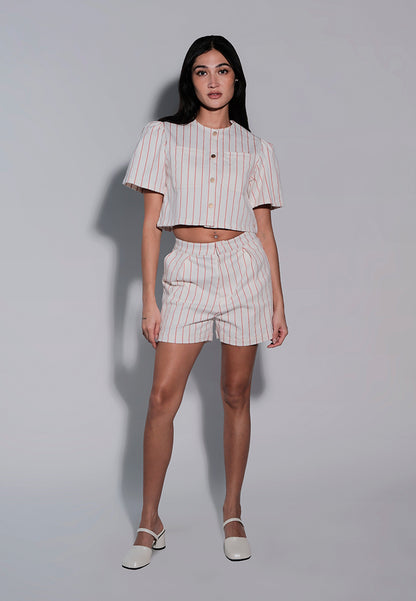 Holiday 2025 Jentrie Shorts  (Red/White)