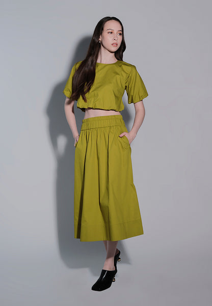 Holiday 2025 Juicy Short Sleeve  (Chartreuse)