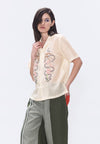 Plains & Prints x Randolf Joji Short Sleeve Top (Cream)